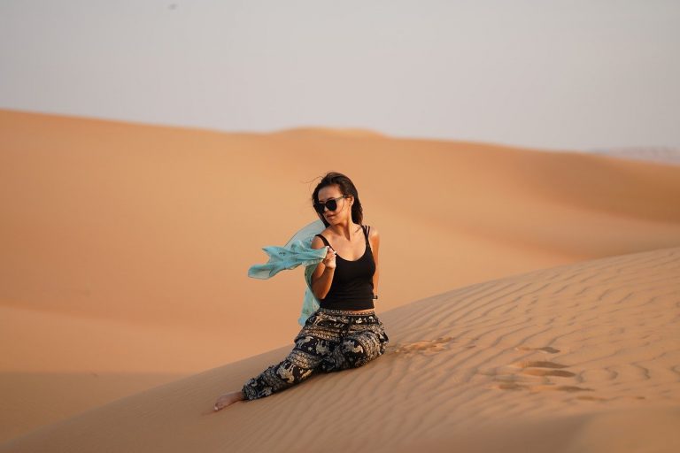 טיול ספארי במדבר דובאי
